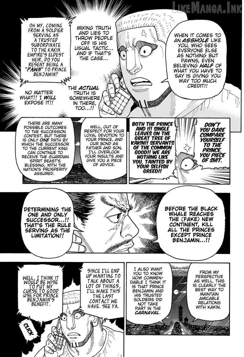 Hunter x Hunter, Chapter 415 image 07